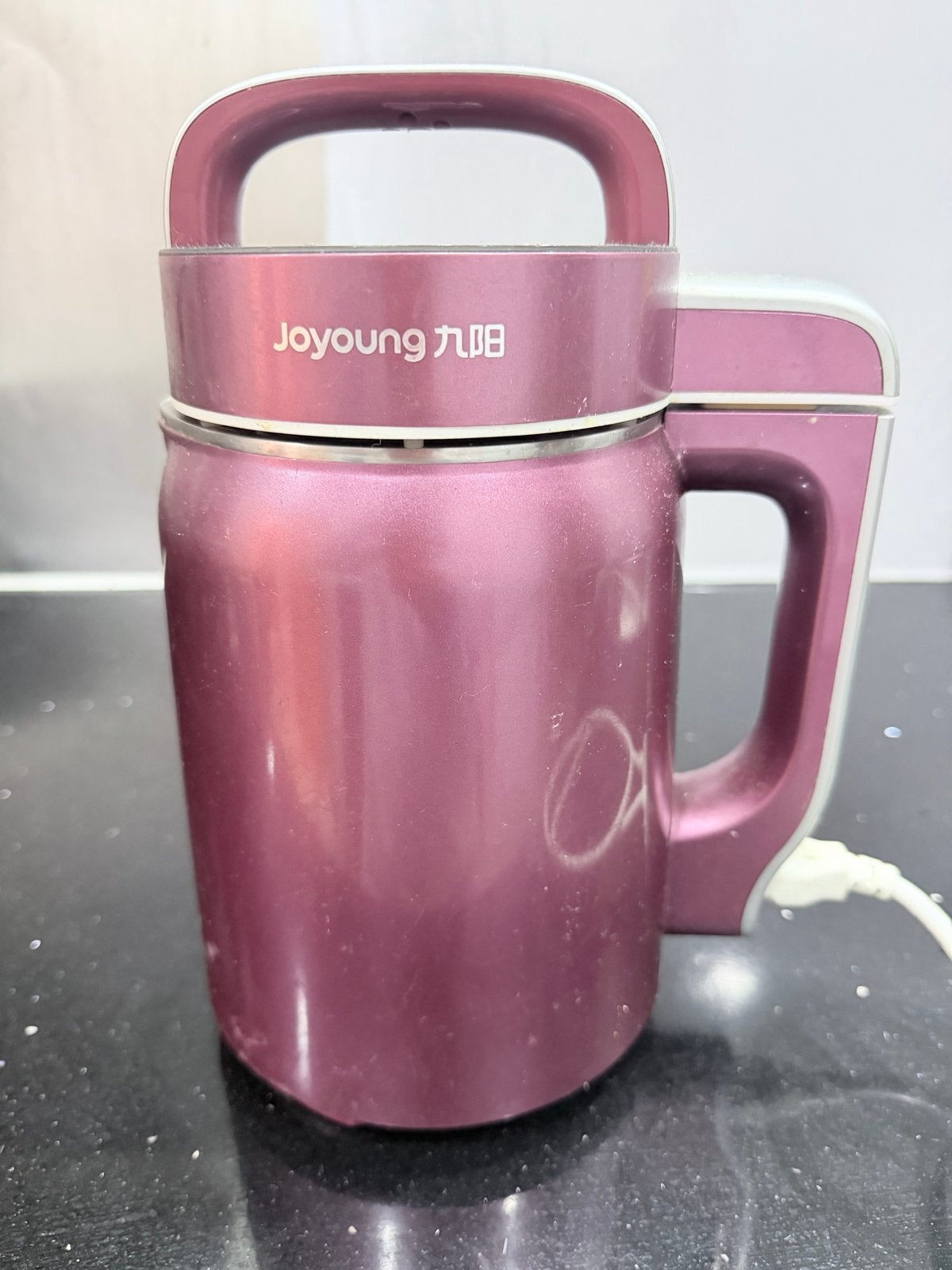 Joyoung Sojamelk Maker - Compact en Veelzijdig, 1 tot 2 liter, Ophalen, Gebruikt, 1 snelheid