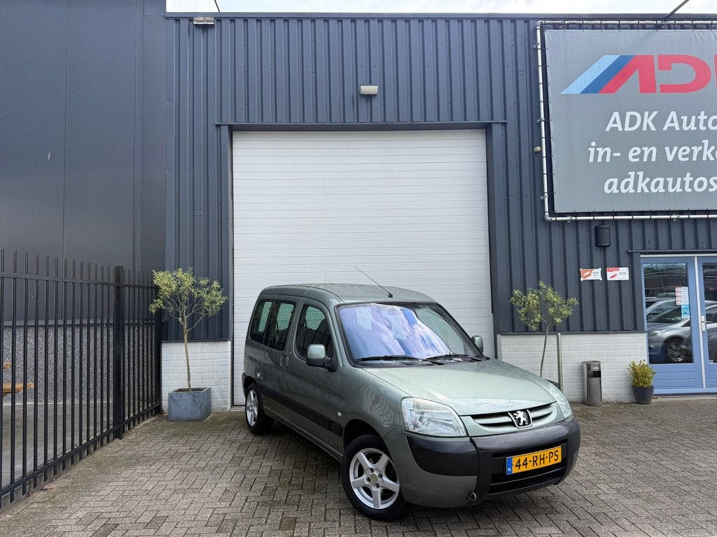 Peugeot Partner MPV 1.6-16V XT TREKHAAK/AIRCO/CRUISE/LM VELG, Auto's, Peugeot, Stof, Gebruikt, Zwart, 4 cilinders