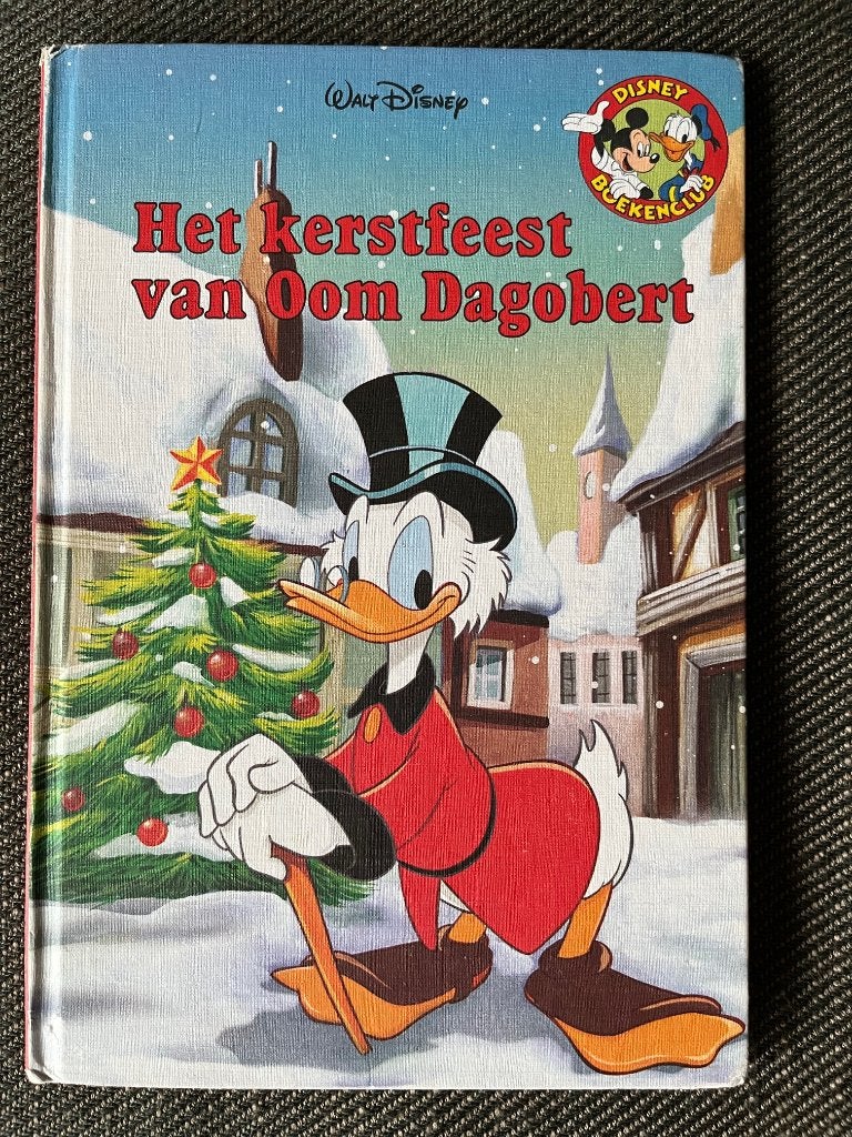 Walt Disney - Het kerstfeest van oom Dagobert. (Hardcover), Gelezen, Fictie algemeen, Walt Disney, Ophalen of Verzenden