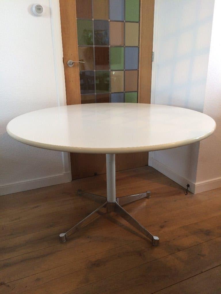 Herman Miller Eames collection tafel rond ronde Vintage, Ophalen of Verzenden
