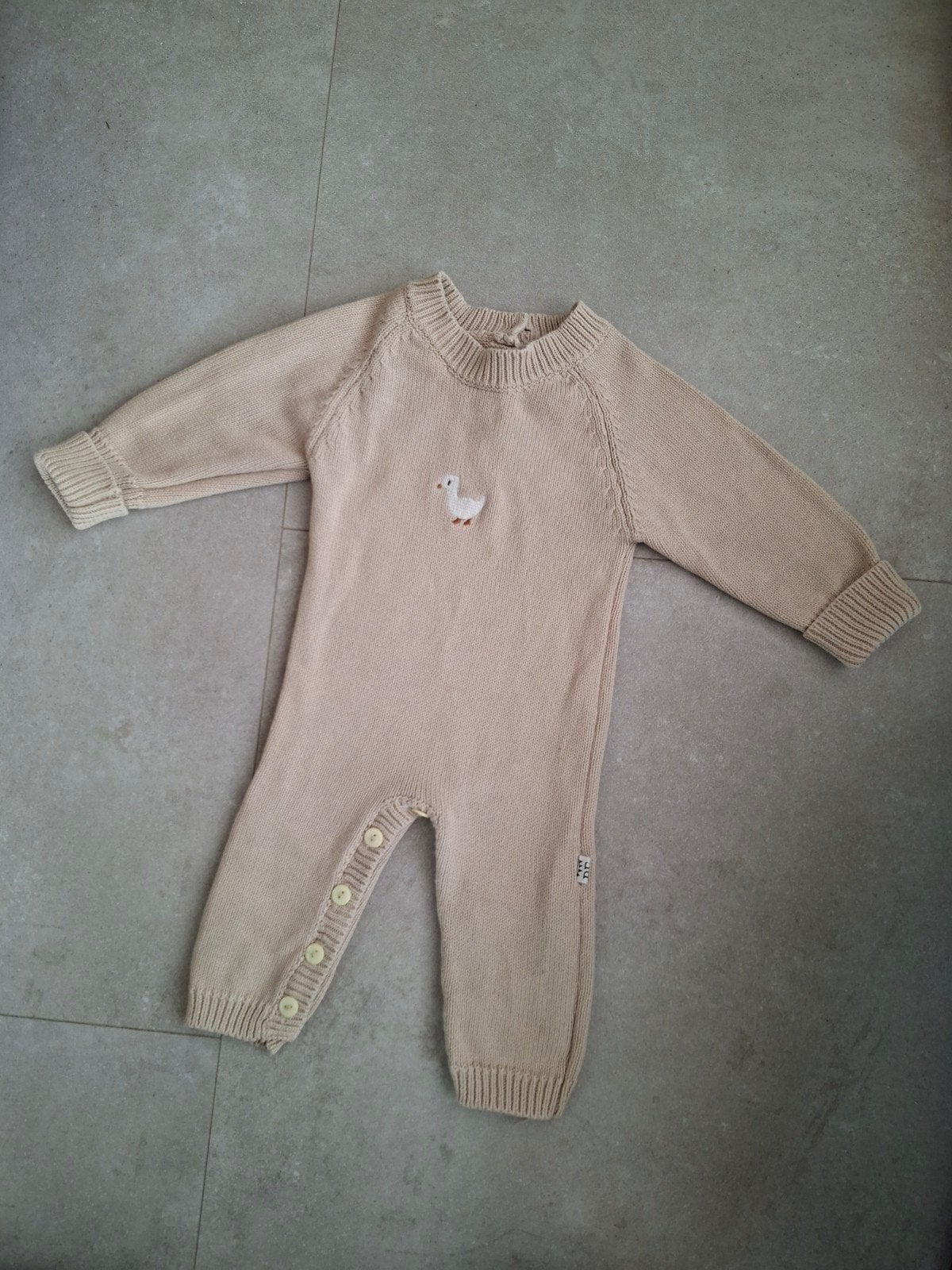 Prachtig beige Petit Filippe boxpakje zo goed als nieuw., Ophalen of Verzenden