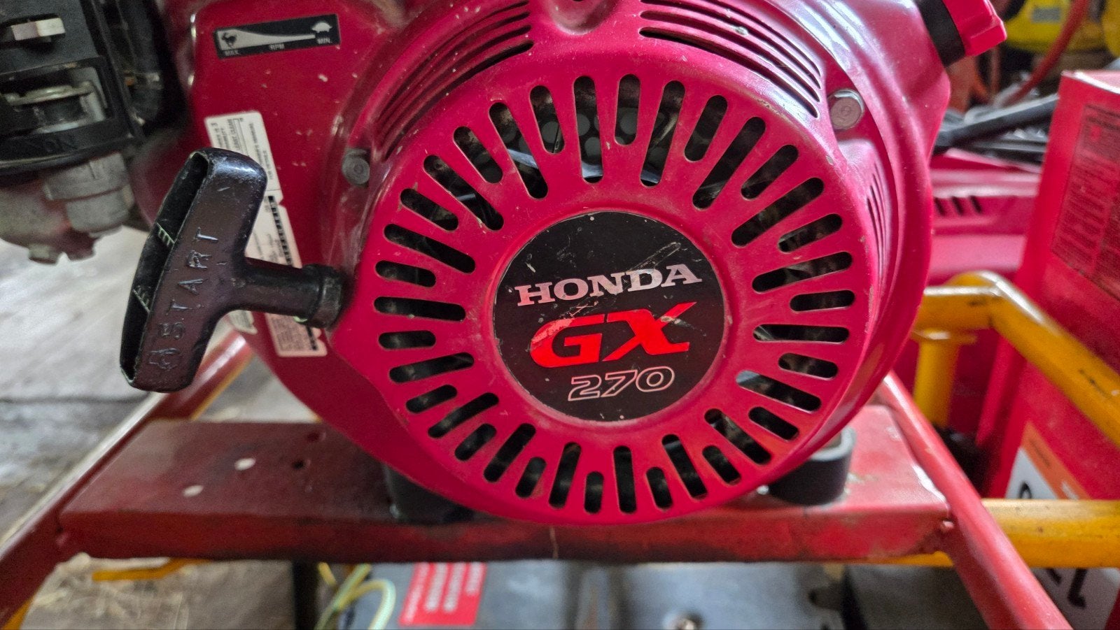 Aggregaat 4.0 kW Honda gx270 SDMO gx 270 generator 230, Ophalen