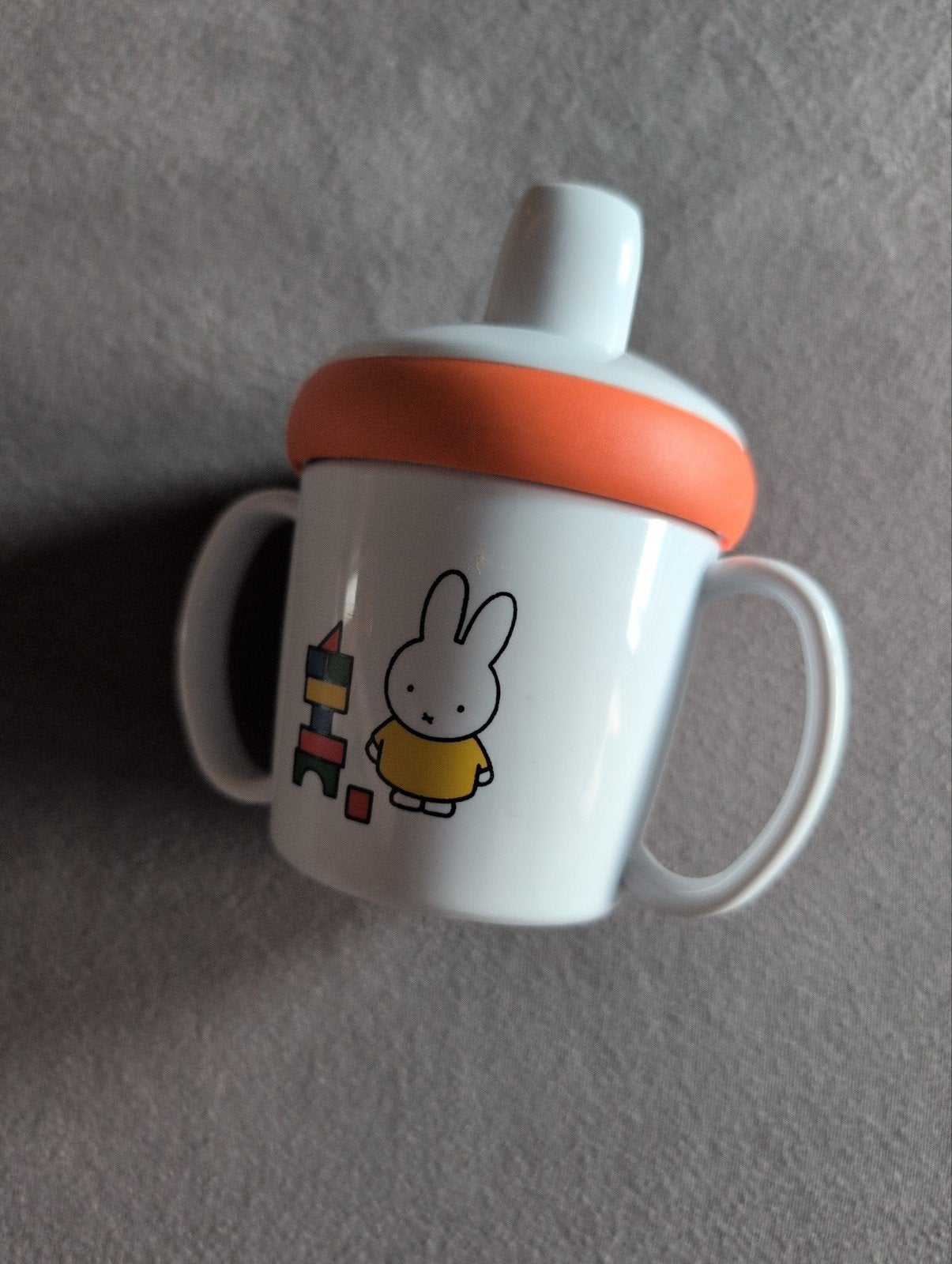 Nijntje / Miffy anti-lek tuitbeker, Ophalen of Verzenden, Zo goed als nieuw