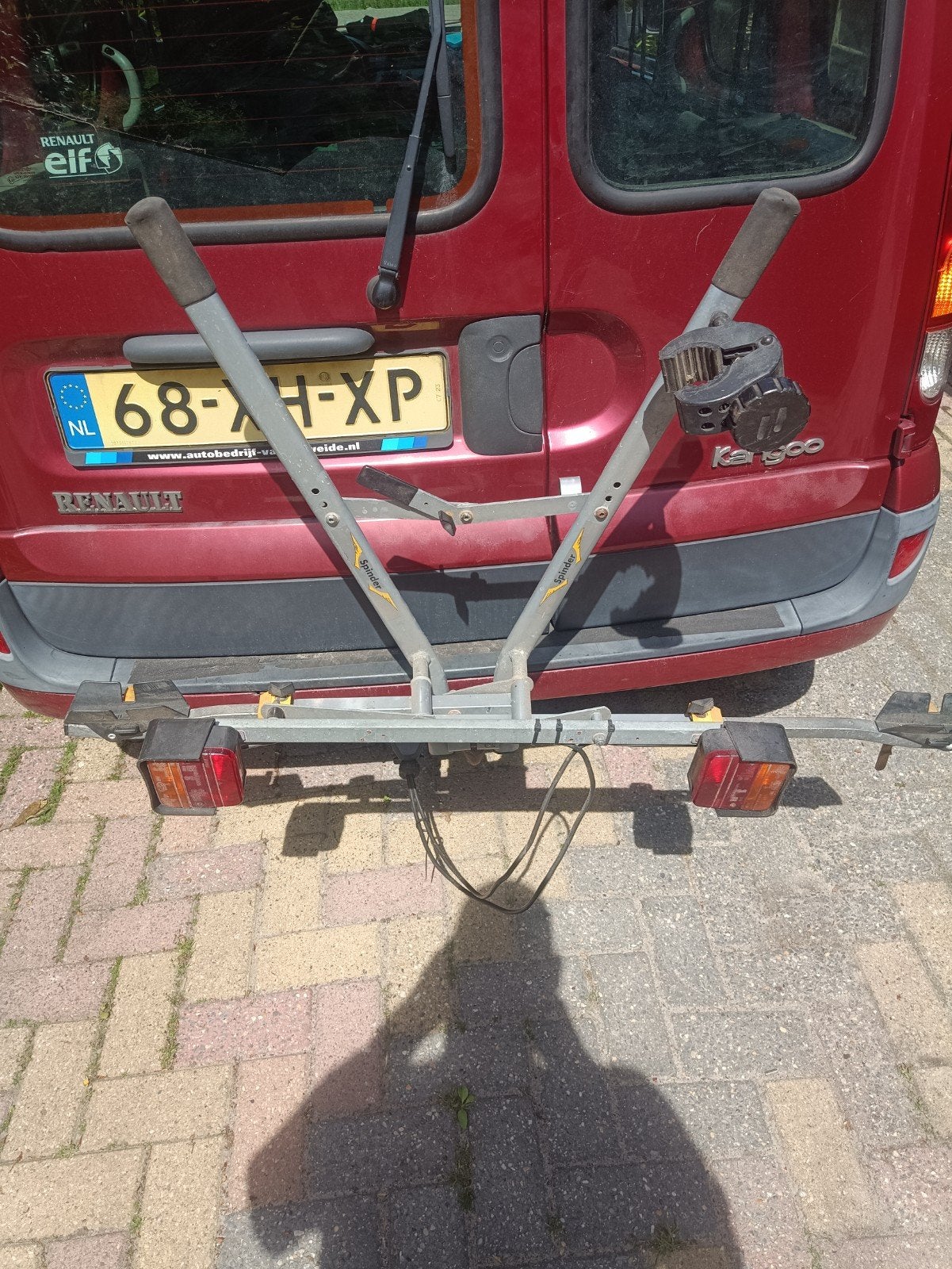 Fietsendrager voor 1 fiets Spinder, Auto diversen, Fietsendragers, Trekhaakdrager, Elektrische fiets, Ophalen