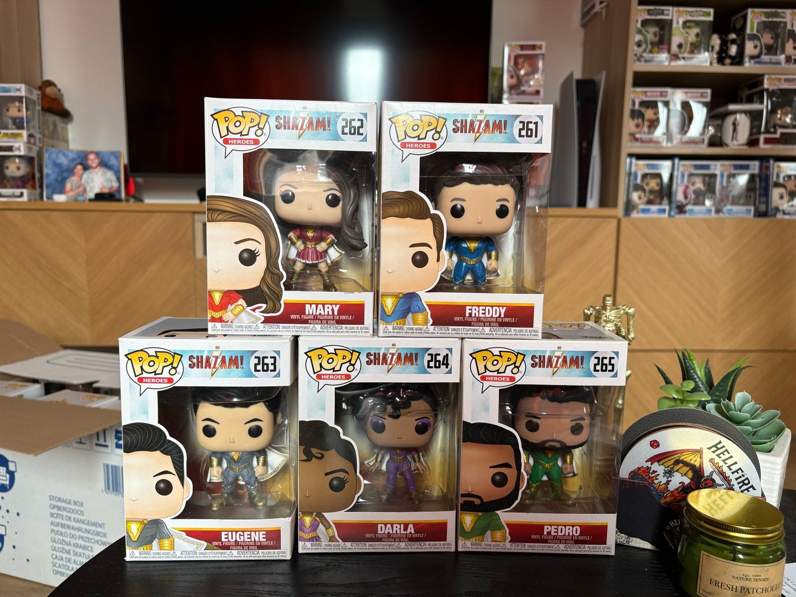 Funko Pop! Shazam!  (5 stuks), Ophalen of Verzenden, Zo goed als nieuw