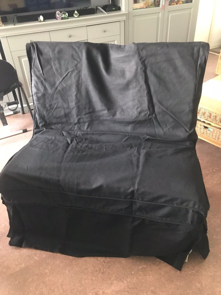 Bankhoes, Minder dan 75 cm, Ophalen of Verzenden, Rechte bank, Minder dan 150 cm