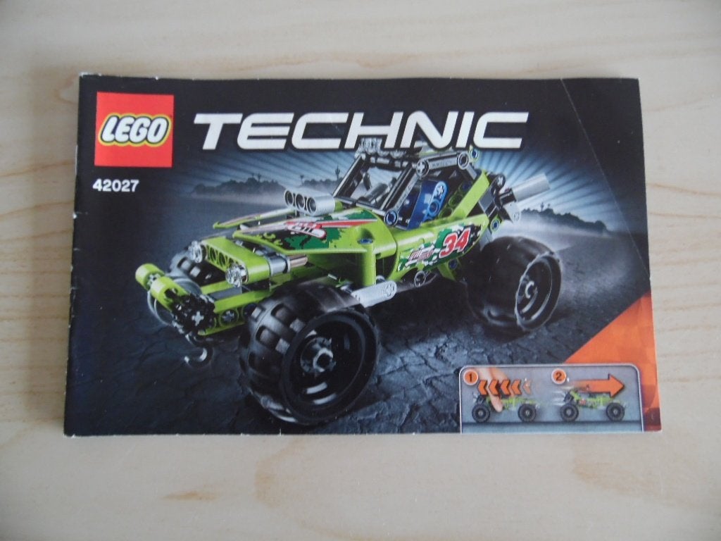 Lego Technic 42027 Woestijnracer, Gebruikt, Lego, Compleet, Ophalen of Verzenden