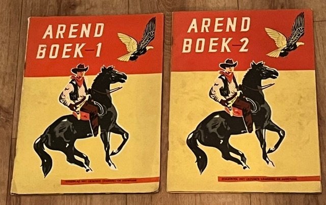 AREND Boek 1 en 2. Jeugnblad. Uitgave Bureau Arend, Gelezen, Ophalen of Verzenden, Fictie, Diverse Auteurs