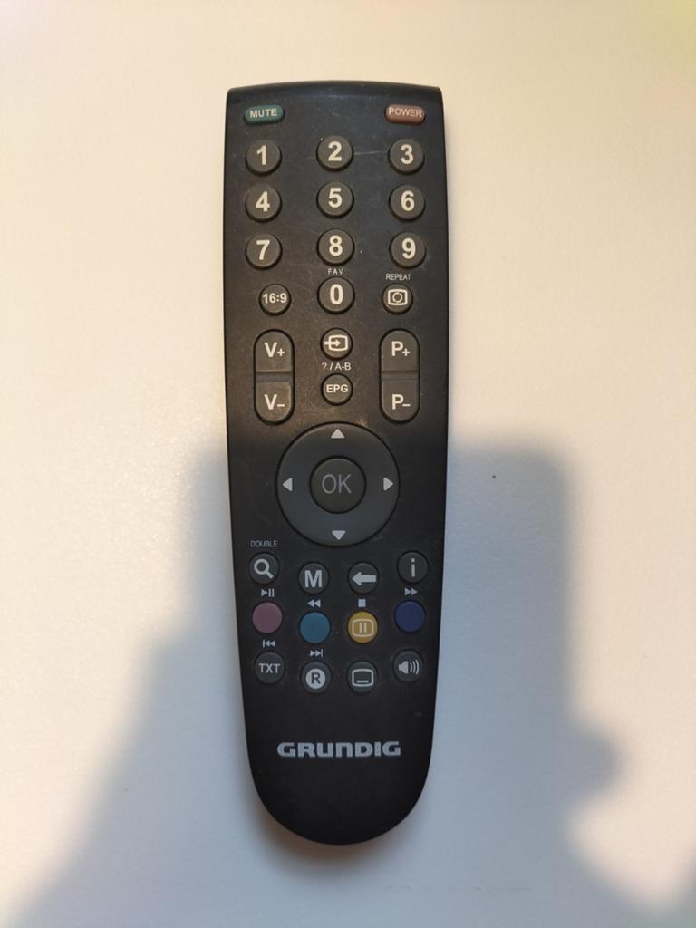 Grundig RC-GD1 Afstandsbediening voor diverse TV's, Ophalen of Verzenden, Gebruikt, Origineel, Tv
