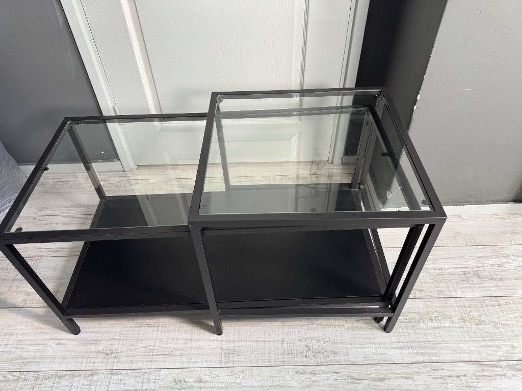 Salontafel, Huis en Inrichting, Ophalen, Gebruikt, 100 tot 150 cm, 50 tot 100 cm