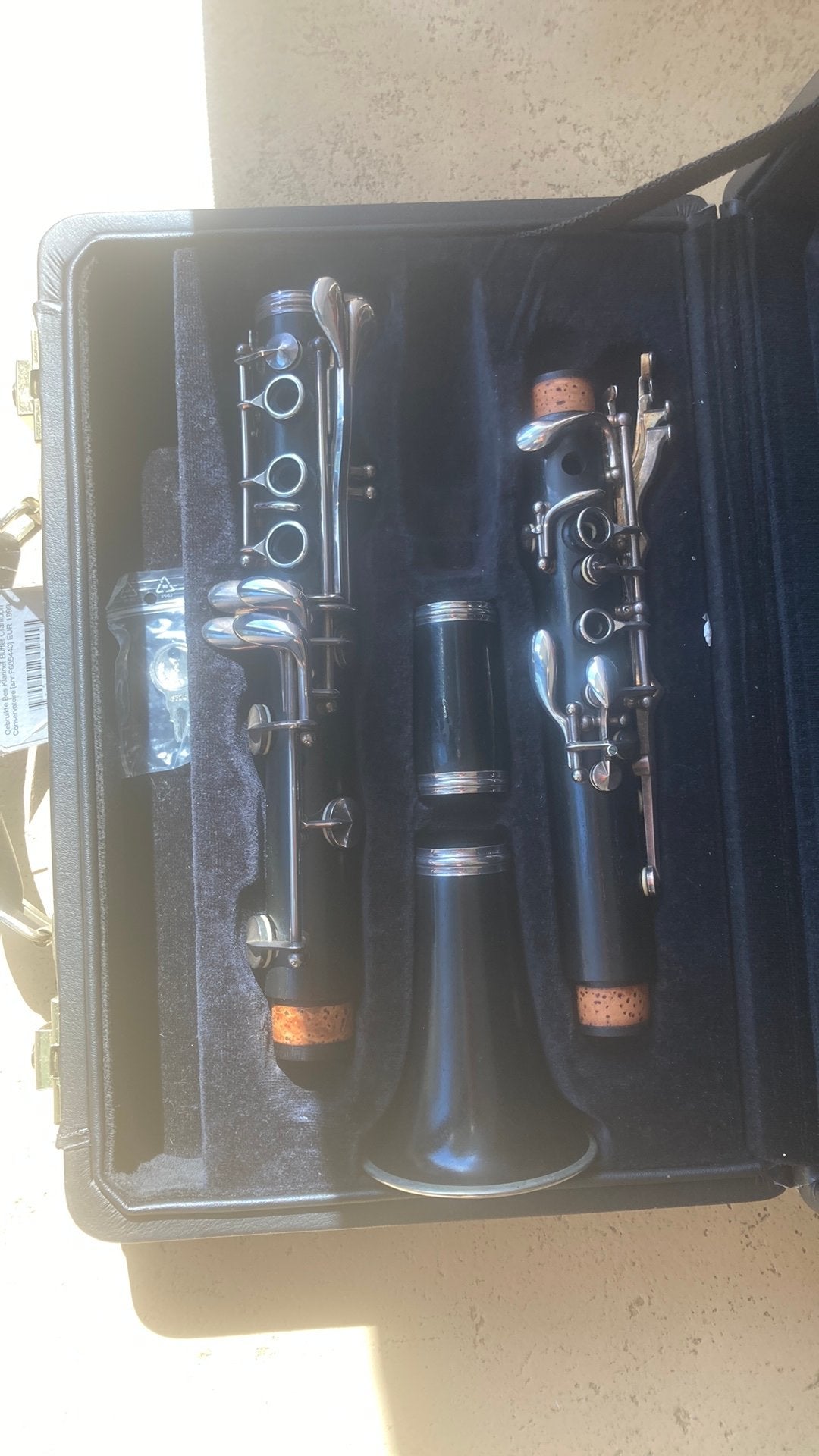Klarinet buffet crampon E  11, Muziek en Instrumenten, Blaasinstrumenten | Klarinetten, Ophalen of Verzenden, Hout