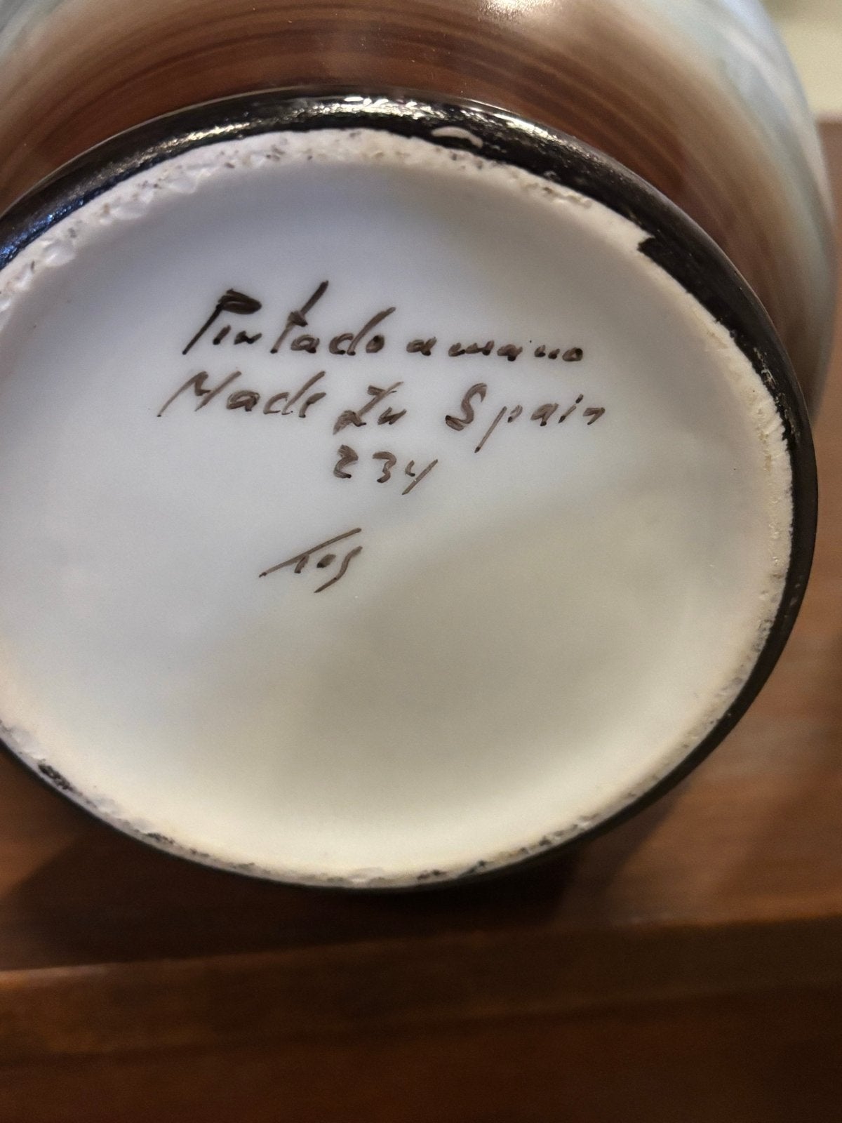 Set handgeschilderde Spaanse vazen Tos, Ophalen of Verzenden