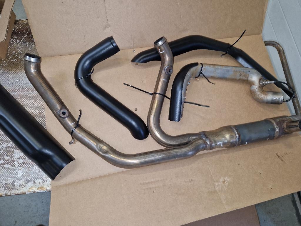 Harley davidson touring uitlaatset, Ophalen, Gebruikt