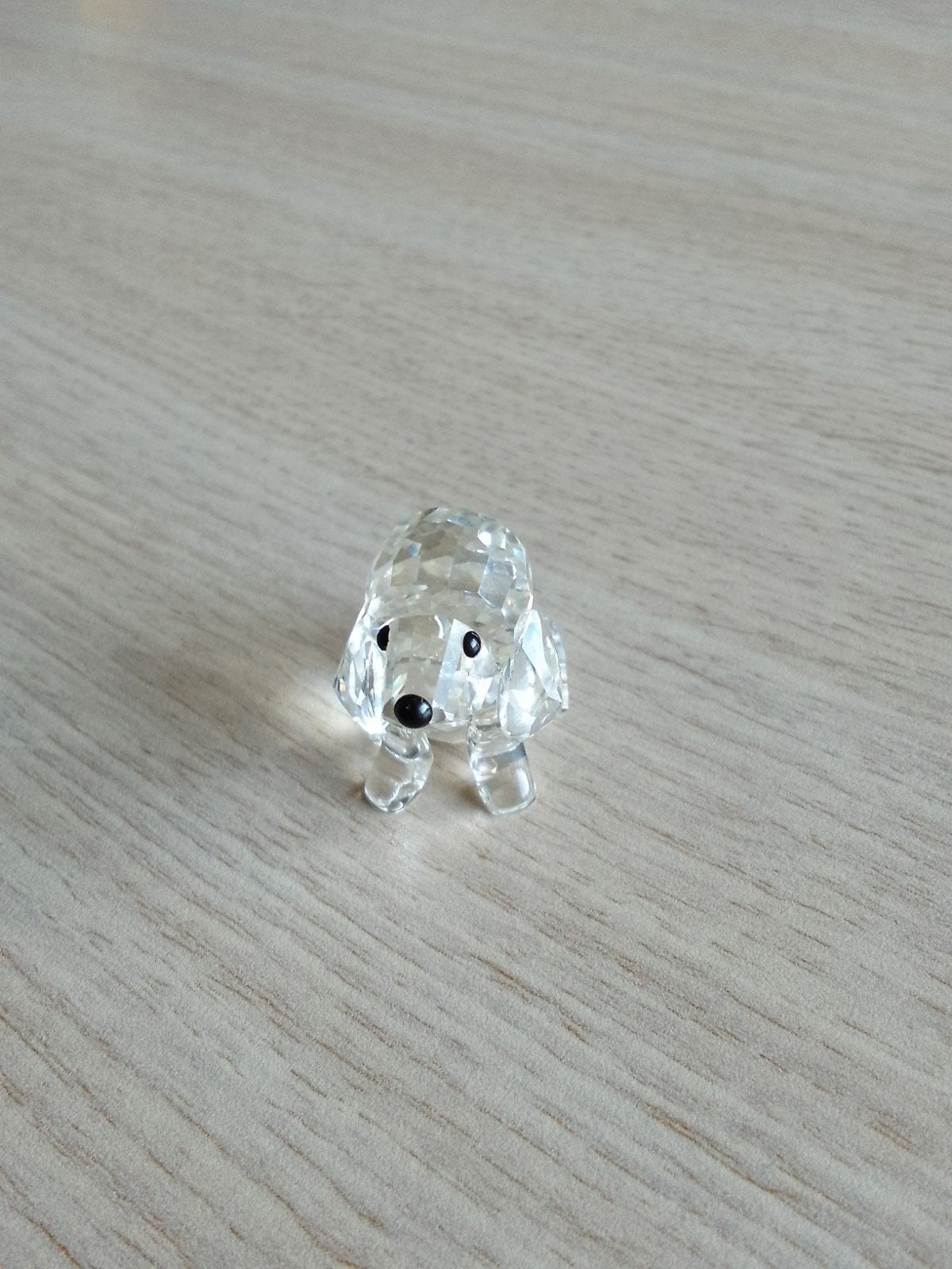 Swarovski kristallen hond 3 cm, Verzamelen, Ophalen of Verzenden, Zo goed als nieuw, Figuurtje
