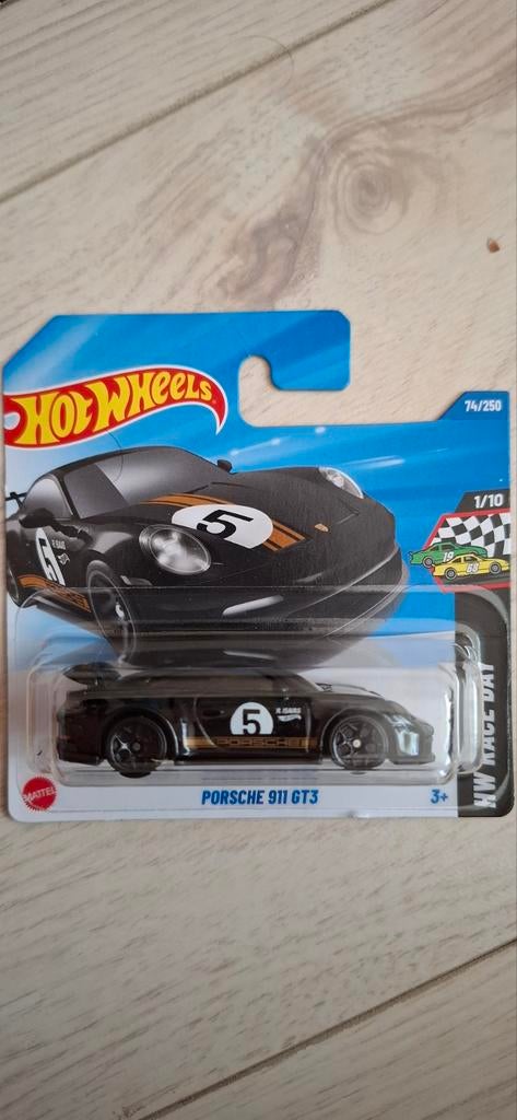 Hot Wheels Porsche 911 GT3 - Nieuw in verpakking, Ophalen of Verzenden, Nieuw, Auto