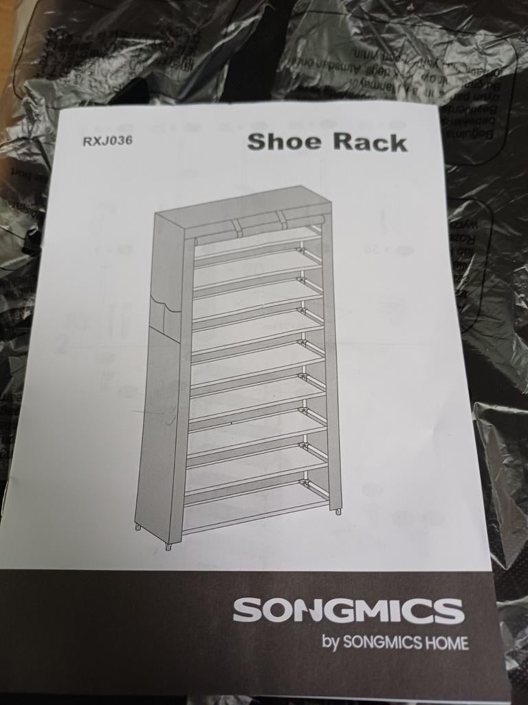 Songmics Schoenenrek - Nieuw in doos, Ophalen of Verzenden, Nieuw, Modern