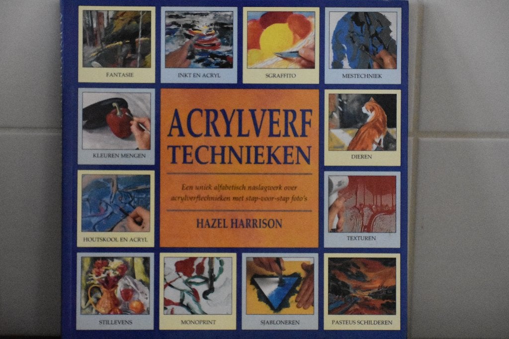 Acrylverf Technieken, Hazel Harrison, Ophalen of Verzenden, Nieuw, Overige typen