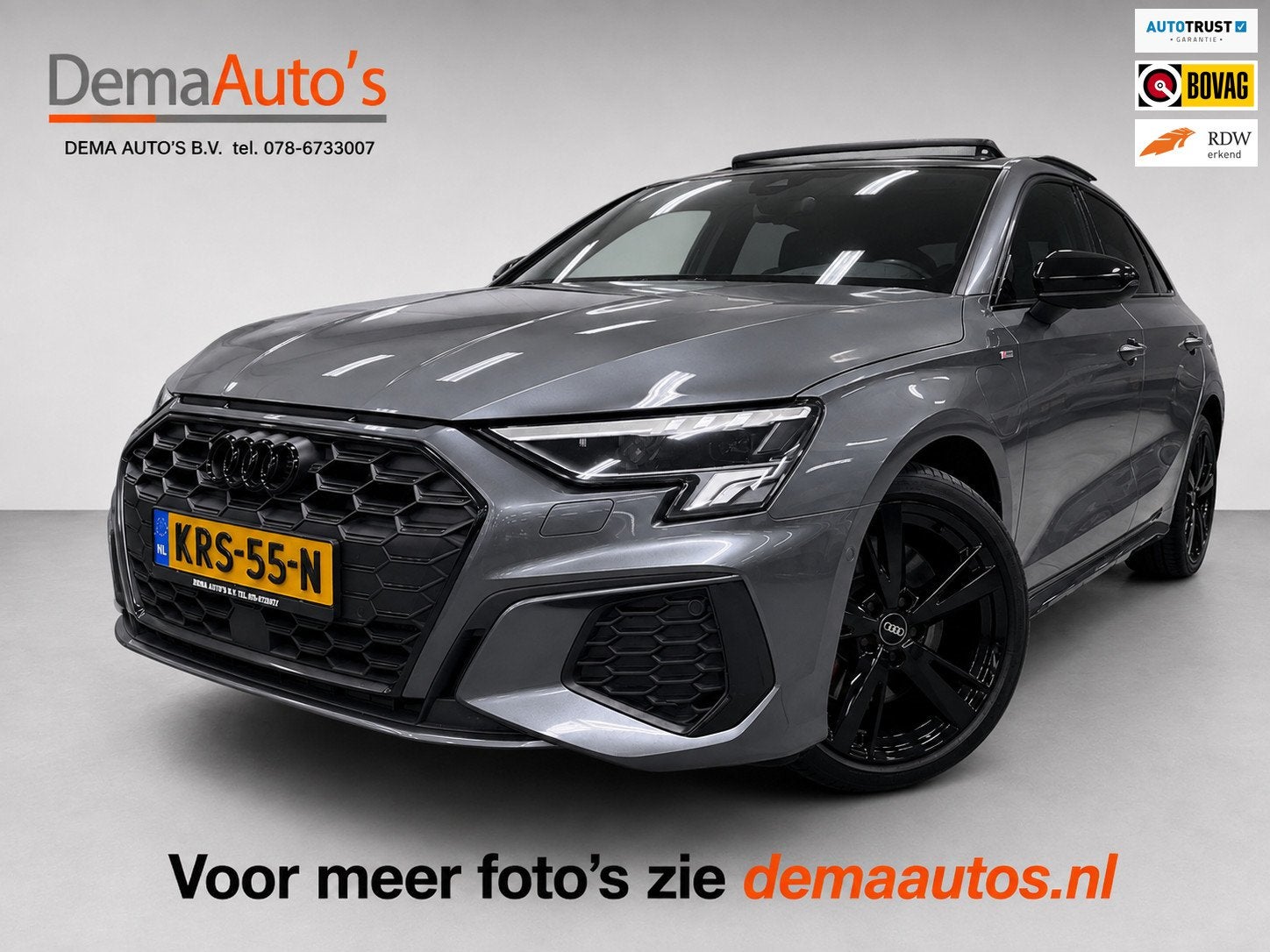 Audi A3 Sportback 45 TFSI e 3 X S-LINE S3 LOOK RS-STOELEN PA, Auto's, Audi, Automatische klimaatregeling, Gebruikt, Euro 6, 4 cilinders