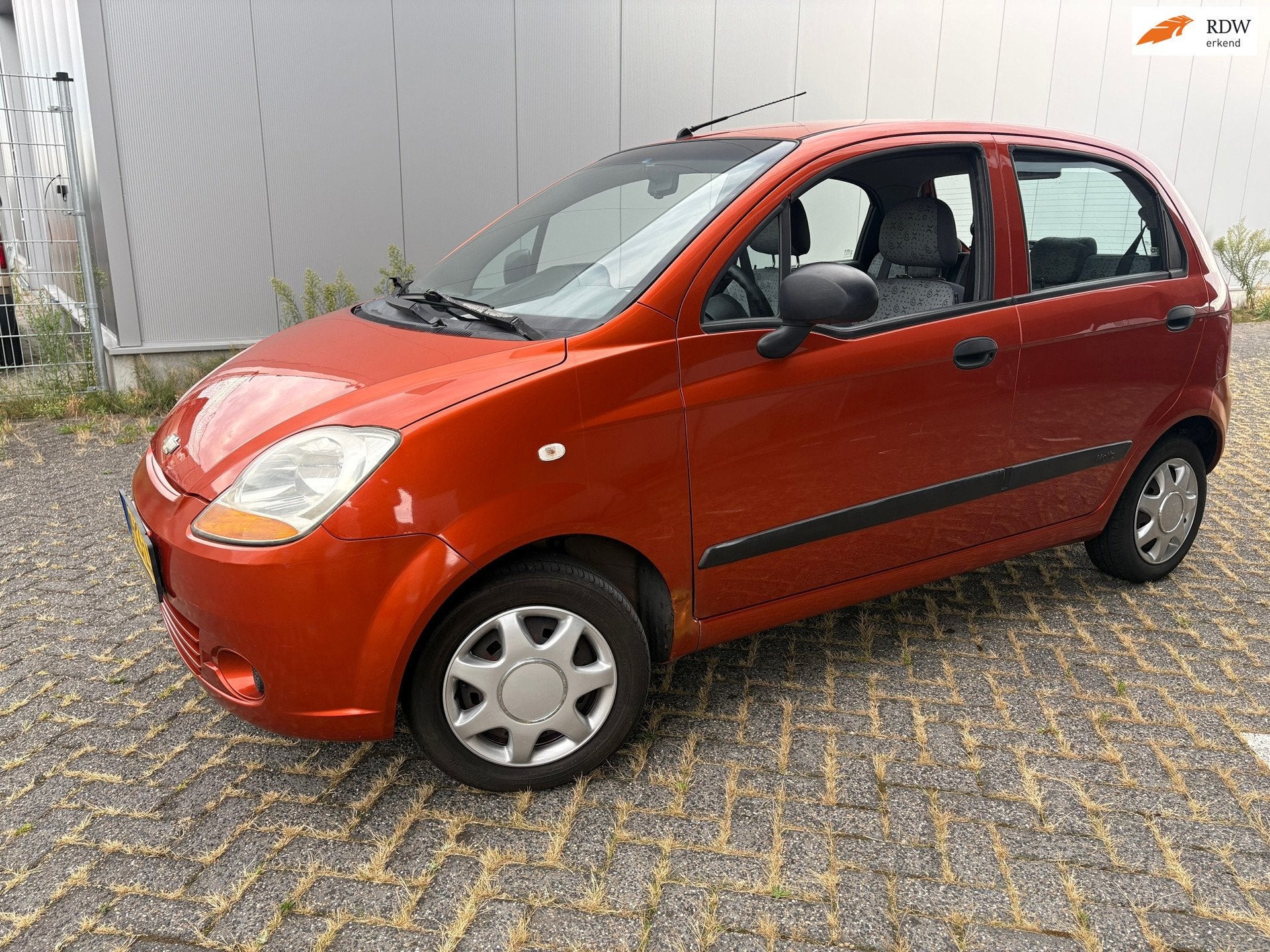 Chevrolet Matiz 0.8 Spirit AIRCO. BJ 9-2007. APK 8-2027, Voorwielaandrijving, Gebruikt, Metallic lak, Origineel Nederlands
