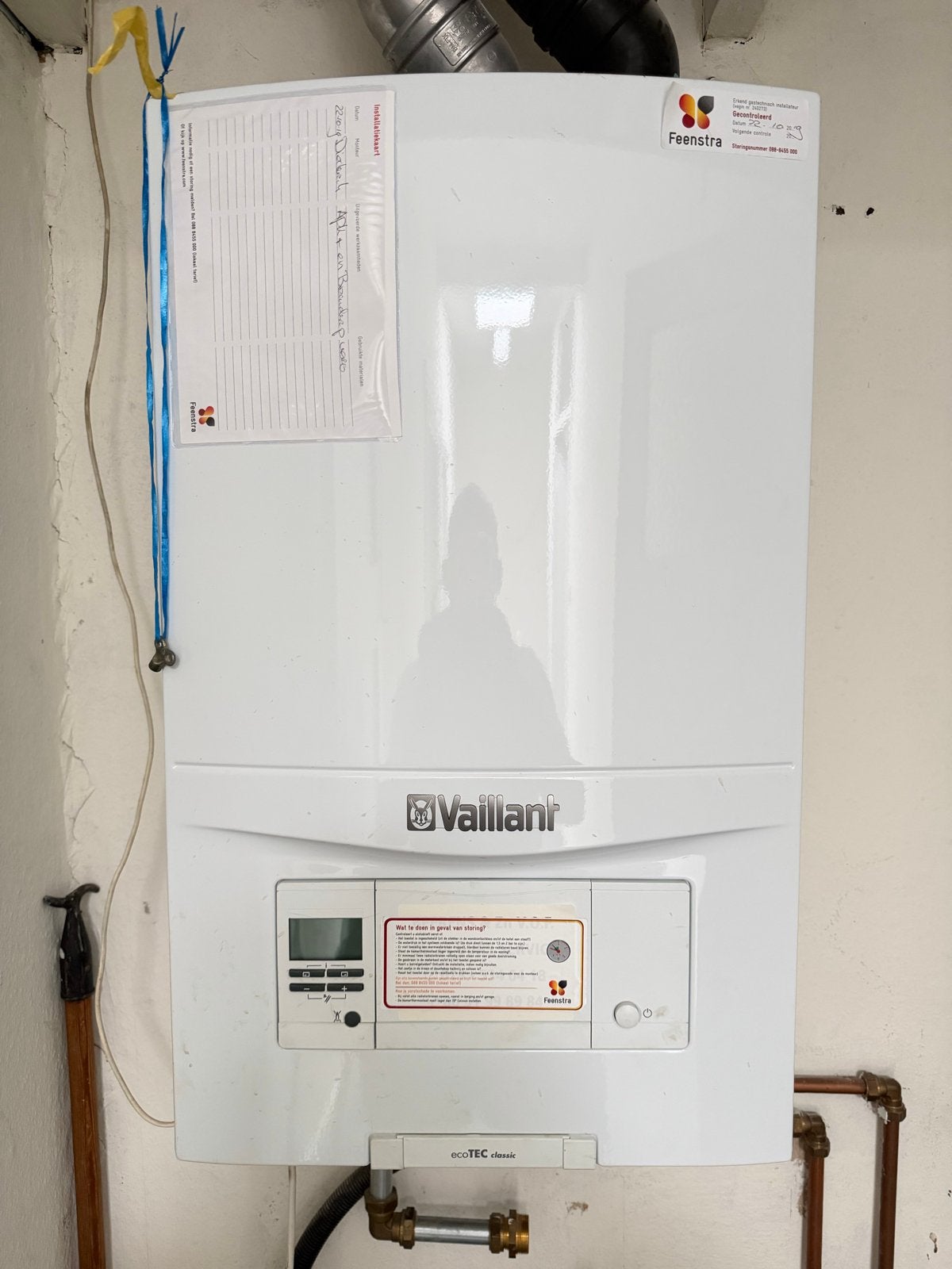 Vaillant ecoTEC classic CV-ketel met calorMATIC thermostaat, Ophalen, Slimme thermostaat, Gebruikt