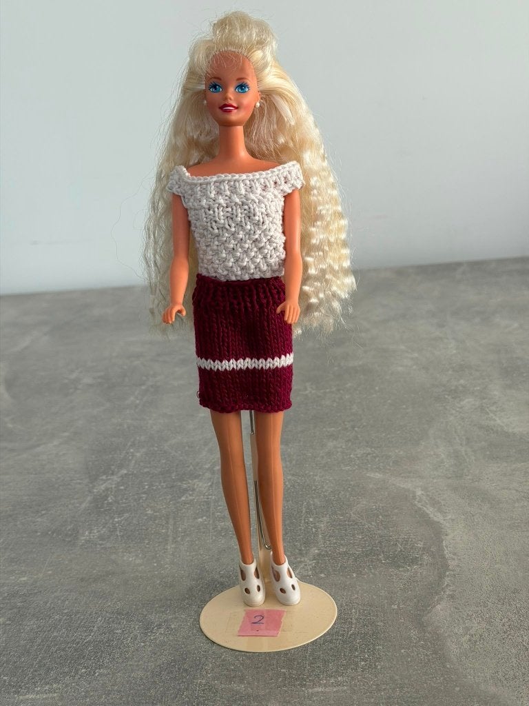 BARBIEPOP nr. 2, Kinderen en Baby's, Ophalen of Verzenden, Zo goed als nieuw, Barbie