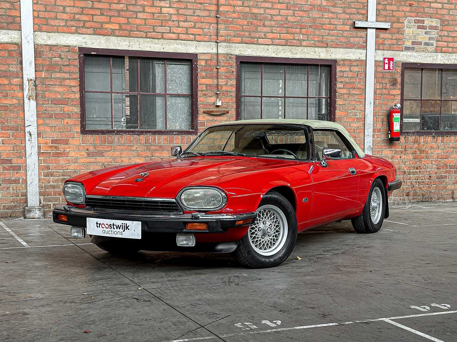 Jaguar XJS Convertible 5.3 V12 266pk 1992, Automaat, Gebruikt, Cabriolet, Bedrijf