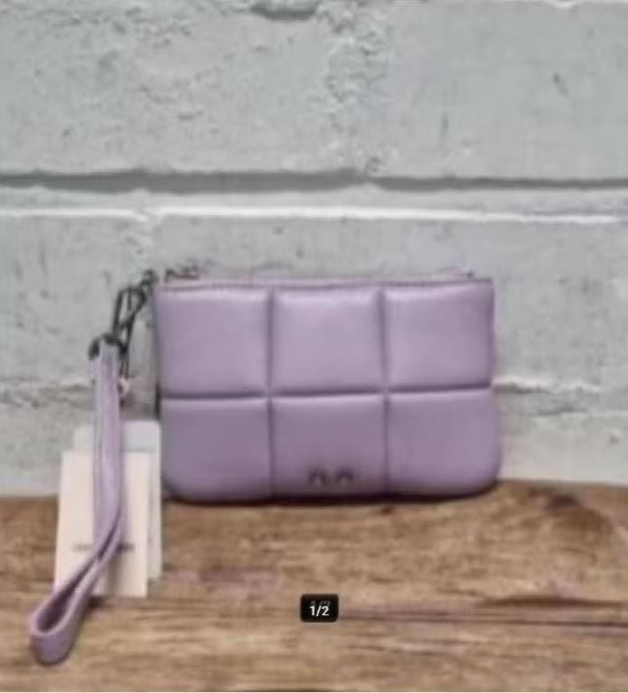 Becksondergaard - Prachtig leren clutch - tasje - Nieuw €60, Nieuw, Ophalen of Verzenden, X, Avondtasje