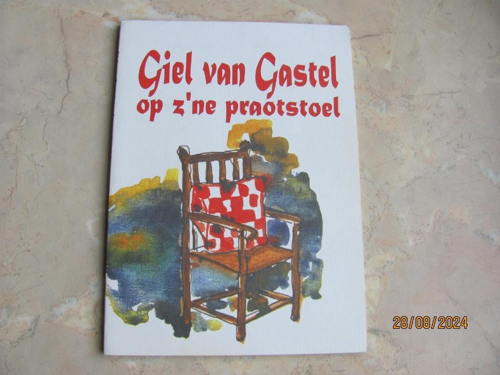 NIEUW Boek GIEL VAN GASTEL OP Z'NE PROATSTOEL 1e druk 1997, Noord-Brabant, Nieuw, Ophalen of Verzenden, Giel van Gastel (Michel de Koning)