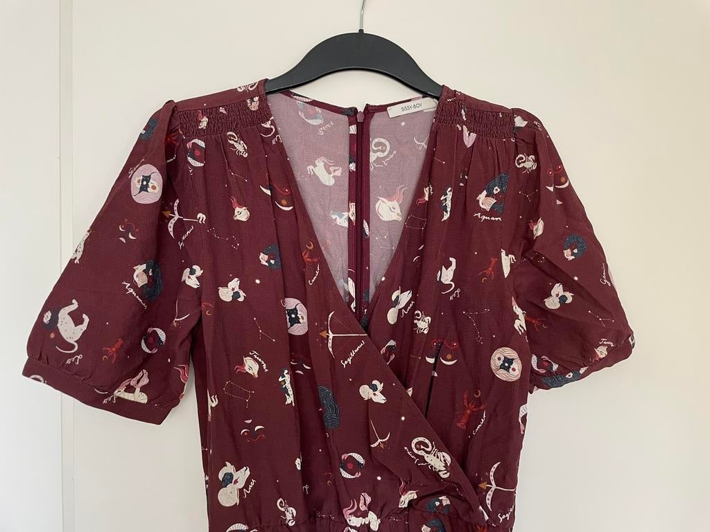 Prachtige jumpsuit van sissy boy maat S, Ophalen of Verzenden, Zo goed als nieuw, Maat 36 (S), Paars