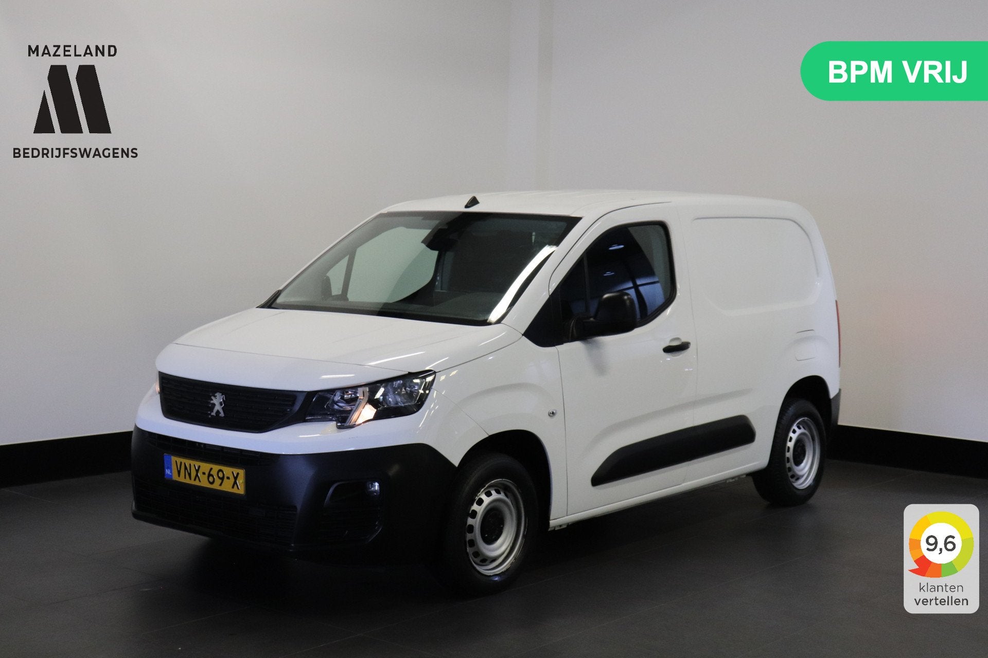 Peugeot Partner 1.2 PT Benzine! EURO 6 - Airco - Navi - Crui, Auto's, Voorwielaandrijving, Dealer onderhouden, Gebruikt, 1199 cc