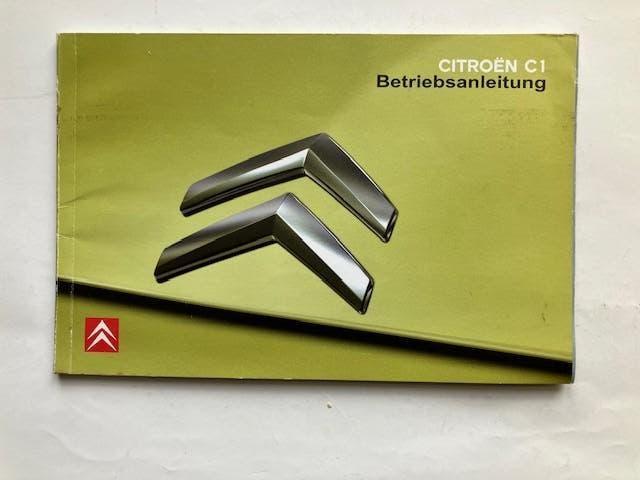 Handleiding/Instructieboekje Citroën C1     2008       Duits, Verzenden