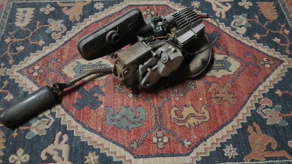 Puch Maxi 4L compleet motorblok, Proma Circuit, Ophalen, Gebruikt, Blok