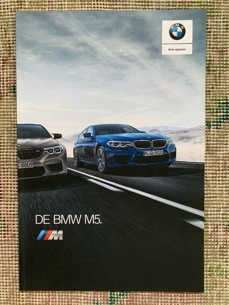 Nederlandse folder brochure BMW M5 G30 2019 nieuw, Boeken, Nieuw, Ophalen of Verzenden, BMW, BMW