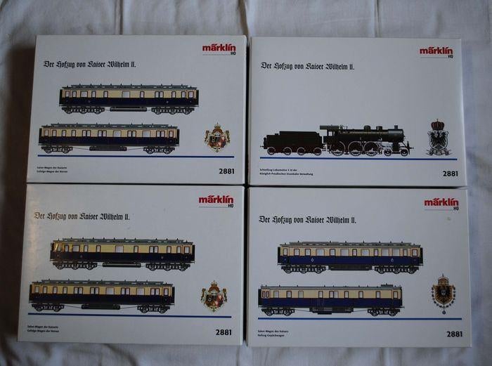 * AFGEPRIJSD * NIEUW * Märklin 2881 * Keizerlijke Hoftrein *, Hobby en Vrije tijd, Modeltreinen | H0, Nieuw, Treinset, Wisselstroom