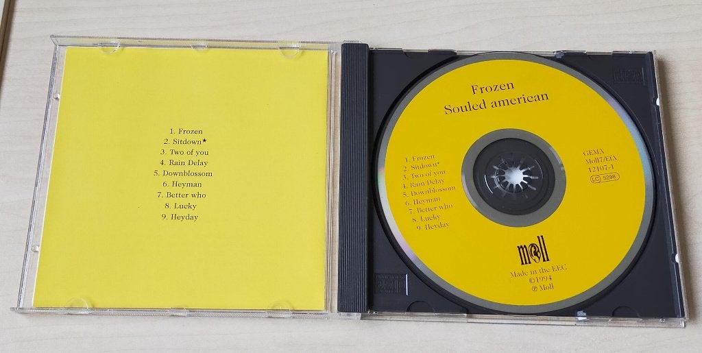 Souled American - Frozen CD 1994, Ophalen of Verzenden, Gebruikt, Poprock