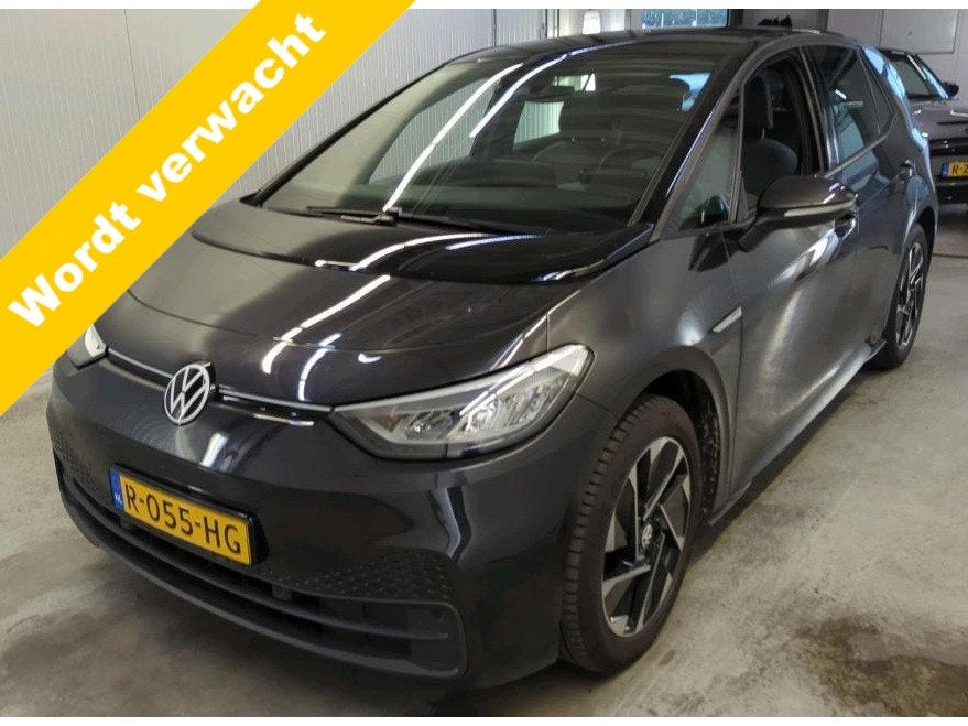 Volkswagen ID.3 Pro 58 kWh Stoelverwarming Stuurverwarming N, Auto's, Automaat, Gebruikt, Zwart, 1712 kg