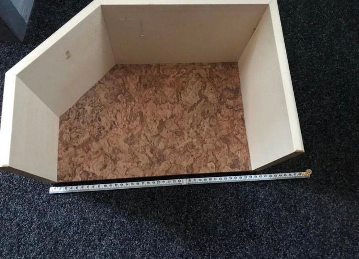 Leuk poppenhuis(kamer) met kurkvloer, Ophalen of Verzenden, Zo goed als nieuw, Poppenhuis