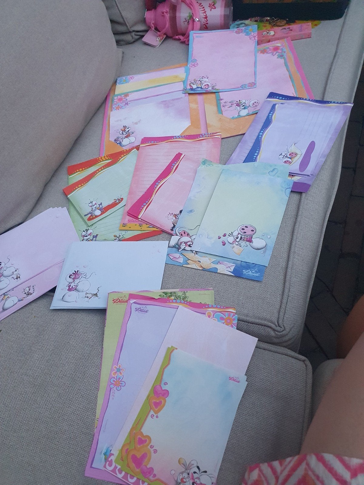 Te koop Diddl briefpapier, Verzamelen, Ophalen of Verzenden, Zo goed als nieuw