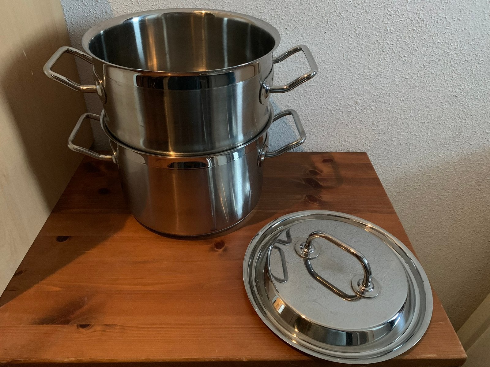 SIGG stoompan, Huis en Inrichting, Keuken | Potten en Pannen, Ophalen, Gebruikt, Rvs