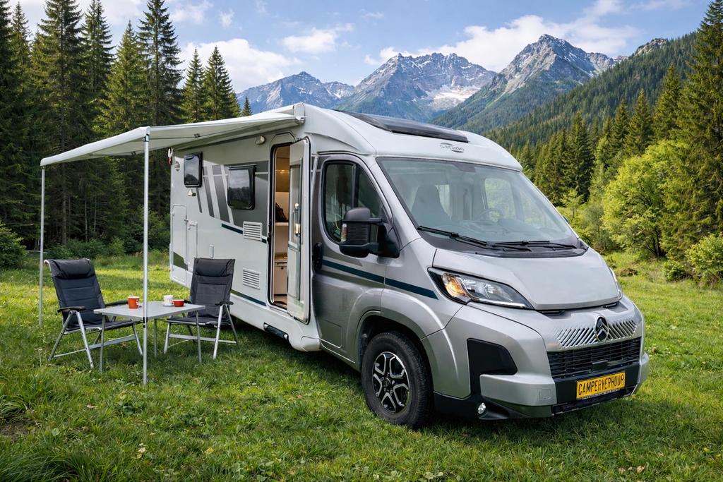 Aktie! Te huur Carado V337 Camper 2025 Aut. 29juni - 19juli, Caravans en Kamperen