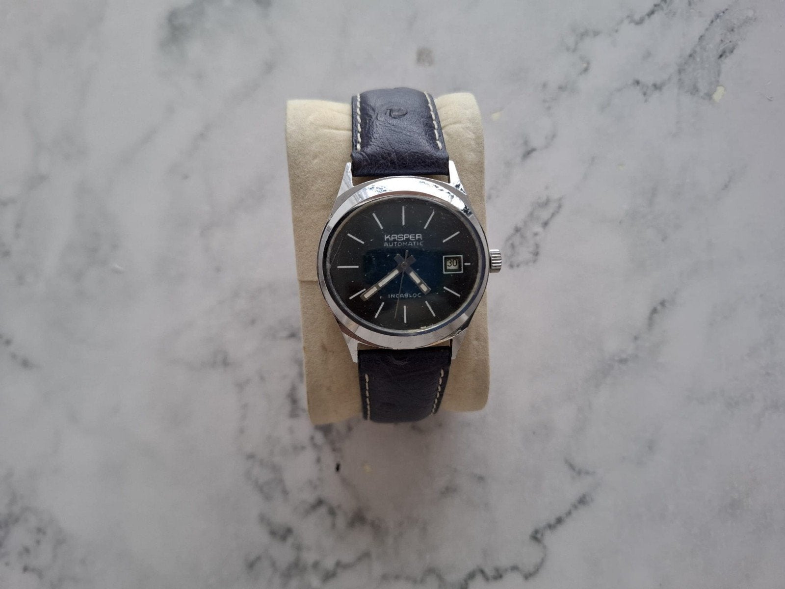 Kasper Automatic Incabloc Horloge - Vintage Herenhorloge, Ophalen of Verzenden