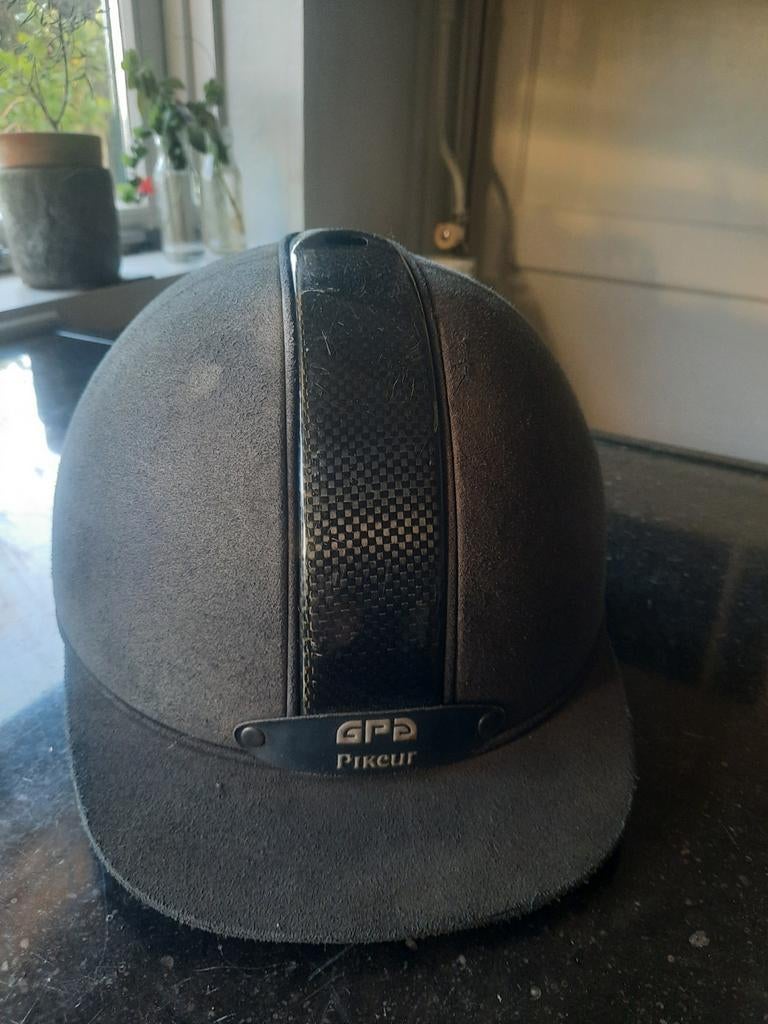 Rijcap pikeur GPA  titum maat 57, Dieren en Toebehoren, Paardrijkleding, Ophalen of Verzenden, Gebruikt, Dressuur, Cap