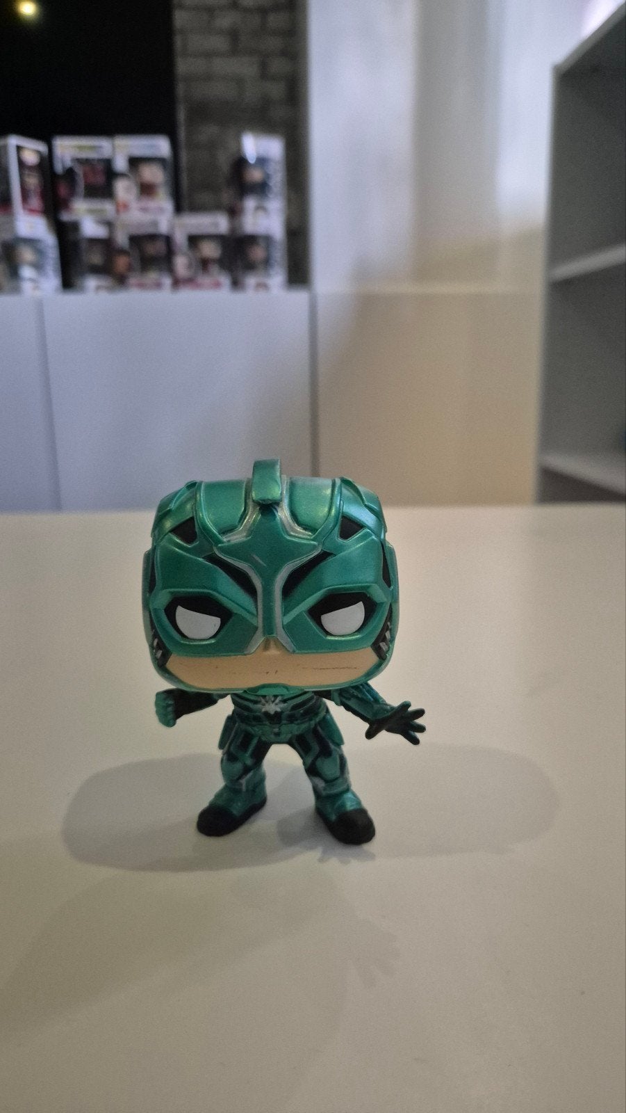 Funko Pop! Captain Marvel (Kree Suit) - Groen, Ophalen of Verzenden, Zo goed als nieuw