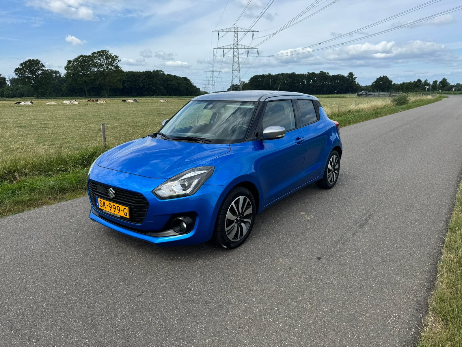 Suzuki Swift 1.2 Dualjet 90pk Smart Hybrid S&S 2018 Blauw, Voorwielaandrijving, USB, Stof, 4 cilinders