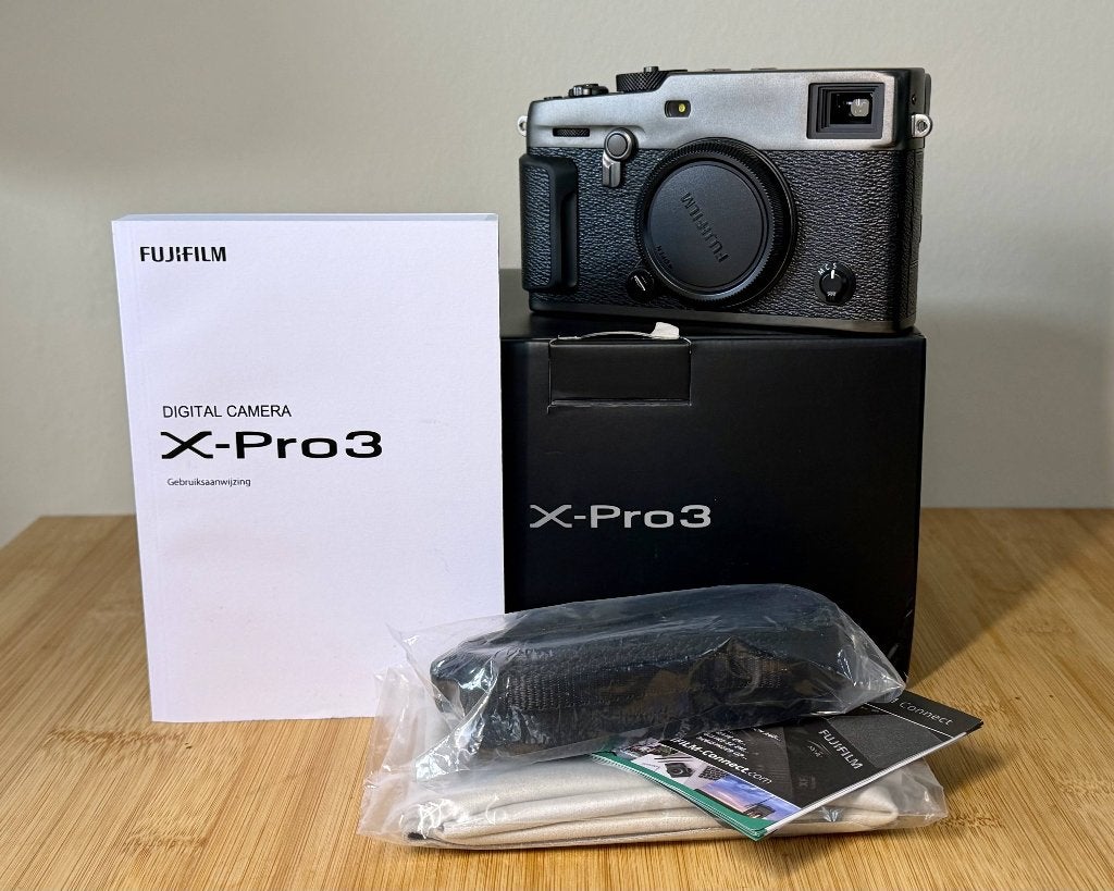 Fujifilm X-Pro 3 DURA Body - nieuwstaat, Compact, Ophalen of Verzenden, Zo goed als nieuw, Fuji