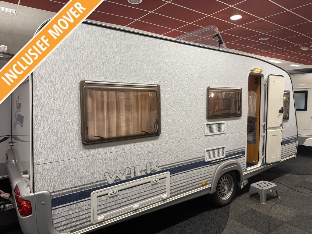 WILK 490 EU APARTE BEDDEN RONDZIT MOVER VOORTENT TOPSTAAT, Rondzit, Schokbreker, Bedrijf, 4 tot 5 meter