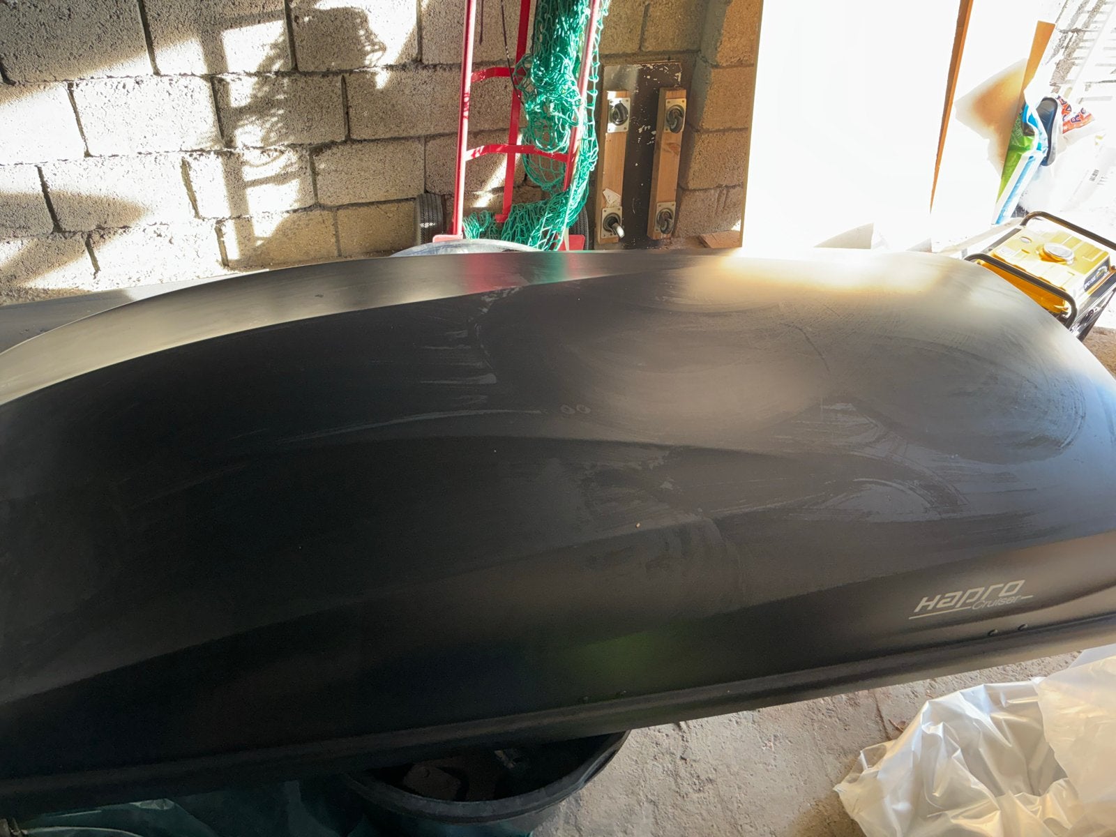 Hapro Cruiser Dakkoffer 10.8 met Thule Dragers, Auto diversen, Dakkoffers, Ophalen, Gebruikt
