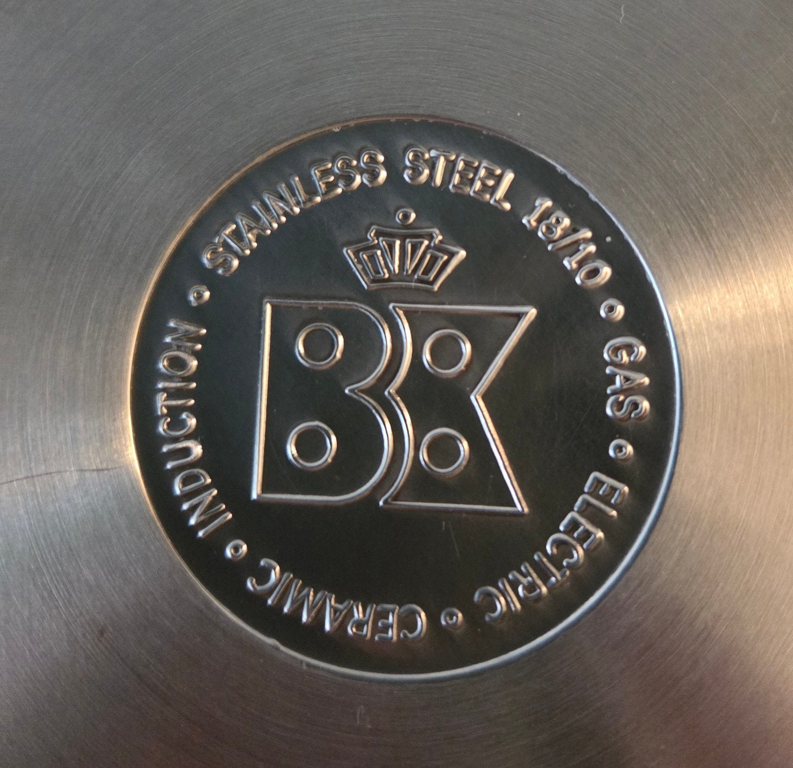BK pan, BK, Nieuw, Ophalen of Verzenden, Rvs