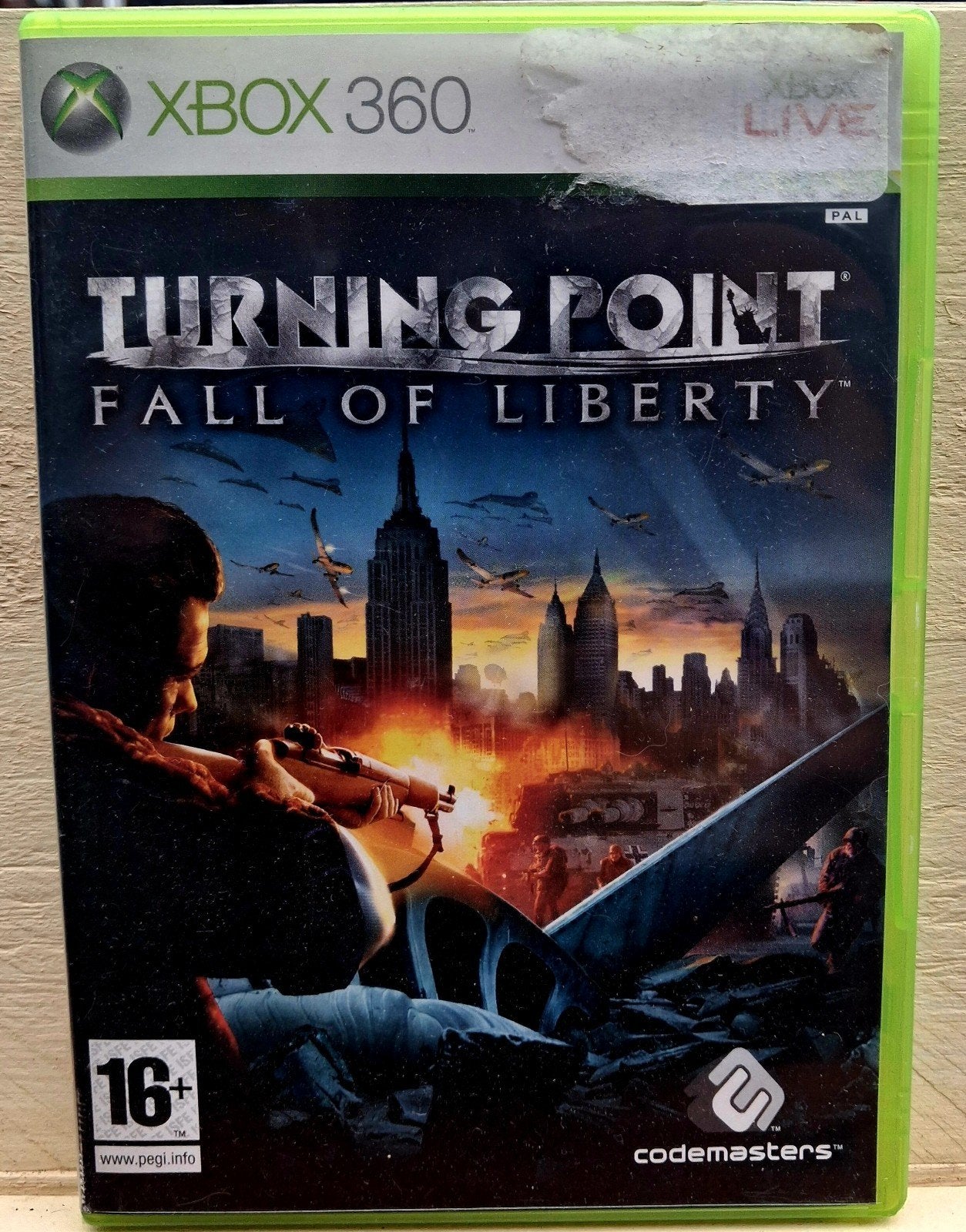 Turning Point: Fall of Liberty - Xbox 360, Spelcomputers en Games, Online, Shooter, 1 speler, Ophalen of Verzenden