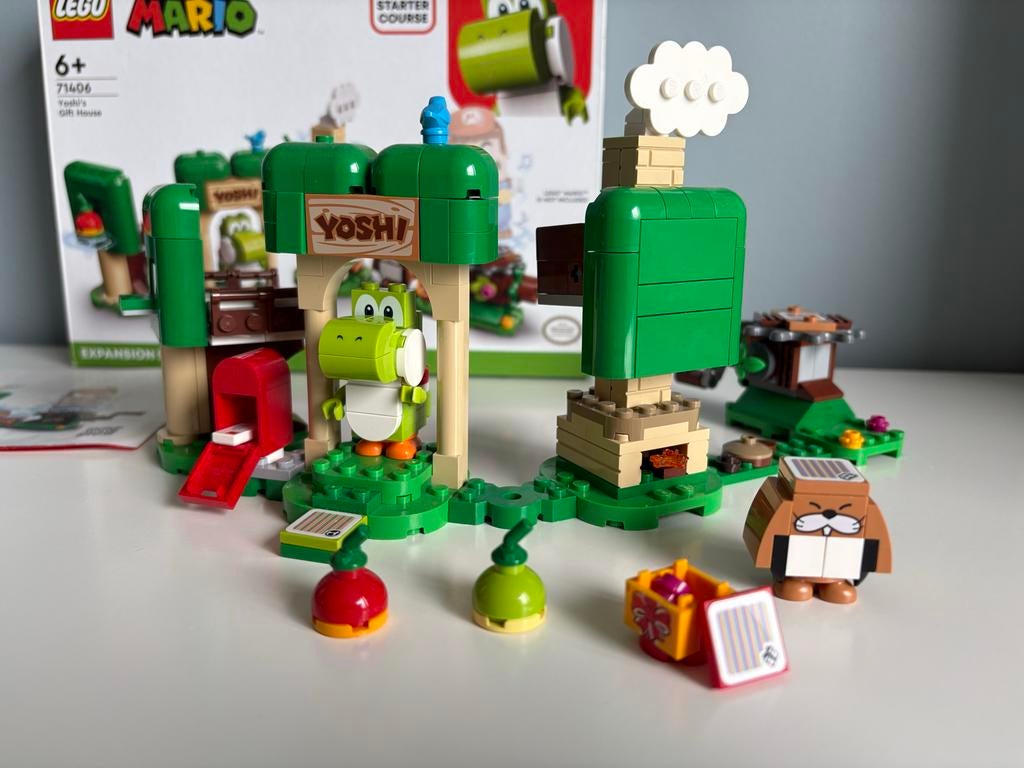 LEGO Super Mario Yoshi's Cadeauhuis Uitbreidingsset, Compleet, Overige thema's, Lego, Ophalen of Verzenden